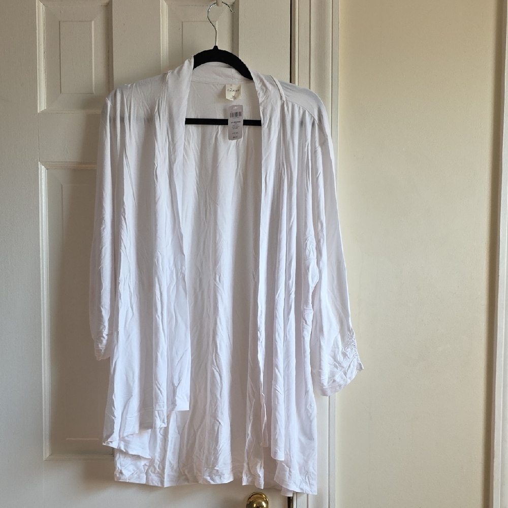 NWT Soma Optic White Dress Wrap XXL
